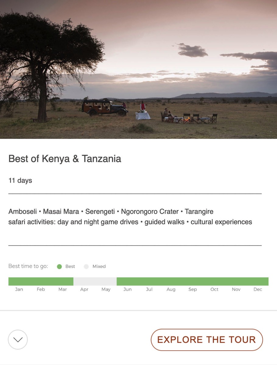 book the best safari for kenya and tanzania
