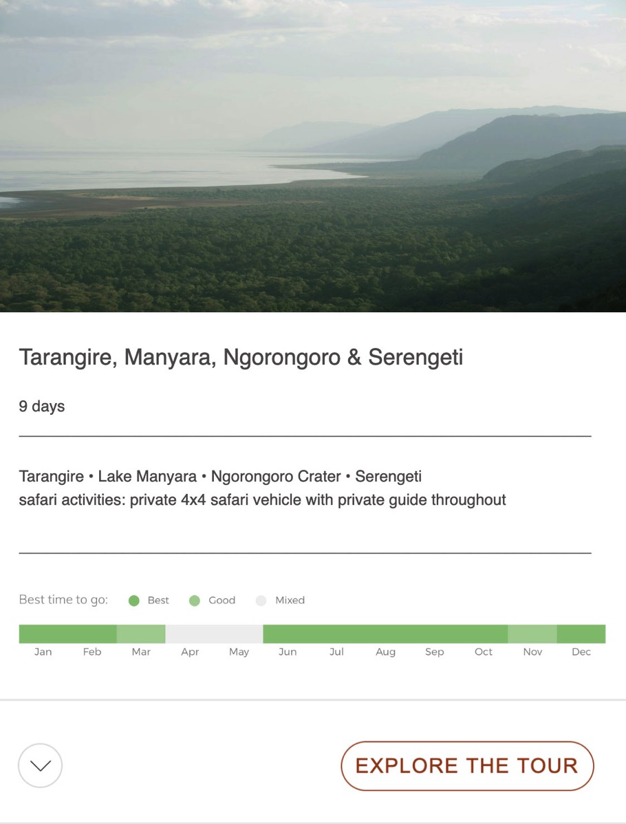 safari tour tanzania visiting the serengeti