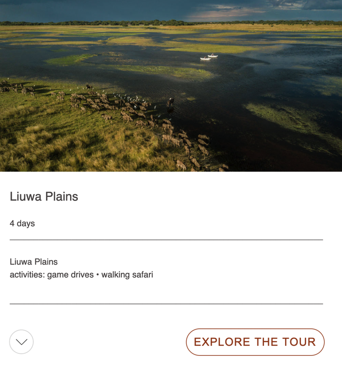 liuwa plains tour